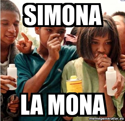 Meme Personalizado Simona La Mona