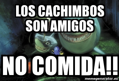 Meme Personalizado Los Cachimbos Son Amigos No Comida