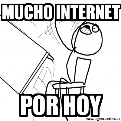 Meme Desk Flip Rage Guy Mucho Internet Por Hoy 18015516