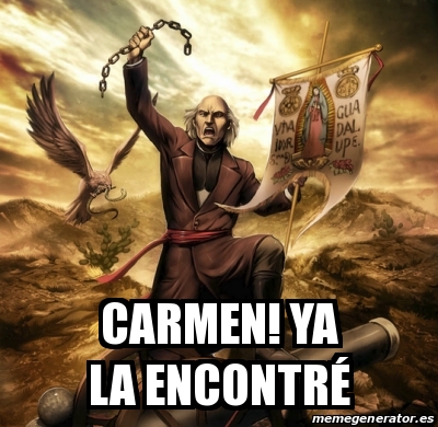 Meme Personalizado Carmen ya la encontrÃ 18739757