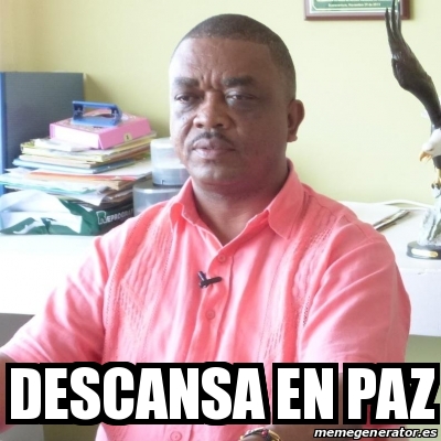 Meme Personalizado Descansa En Paz