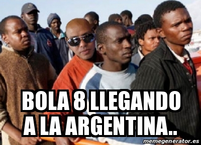 Meme Personalizado Bola Llegando A La Argentina