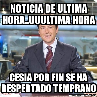 Meme Matias Prats Noticia De Ultima Hora Uuultima Hora Cesia Por Fin