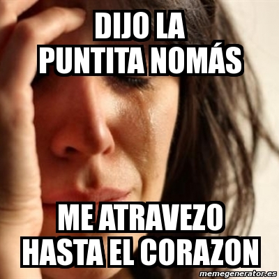 Nomas la puntita Nomas la puntita