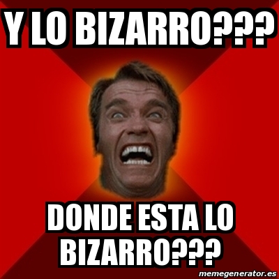 Meme Arnold Y Lo Bizarro Donde Esta Lo Bizarro