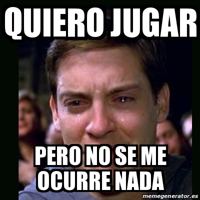 Meme Crying Peter Parker Quiero Jugar Pero No Se Me Ocurre Nada