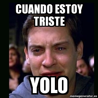 Meme Crying Peter Parker Cuando Estoy Triste Yolo 21000866