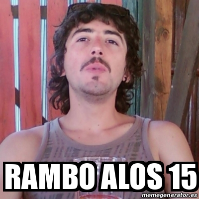 Meme Personalizado Rambo Alos