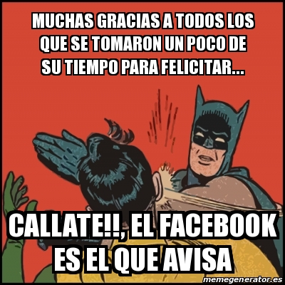 Meme Batman Slaps Robin Muchas Gracias A Todos Los Que Se Tomaron Un