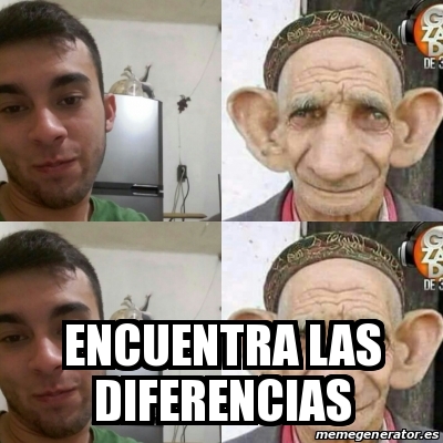 Meme Personalizado Encuentra Las Diferencias 25748882