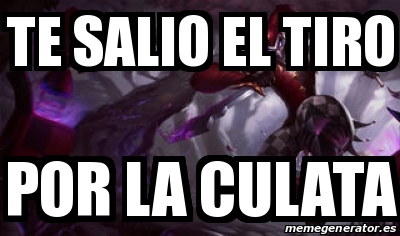 Meme Personalizado Te Salio El Tiro Por La Culata