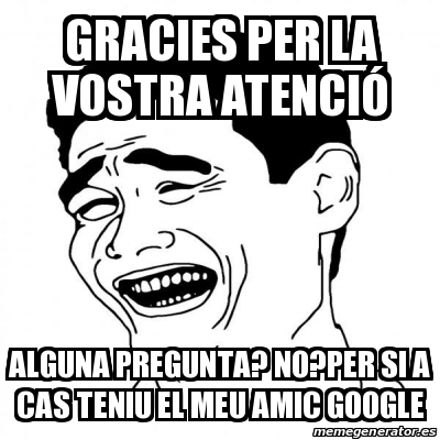 Meme Yao Ming Gracies Per La Vostra Atenci Alguna Pregunta No