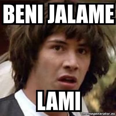 Meme Keanu Reeves Beni Jalame Lami 28368026