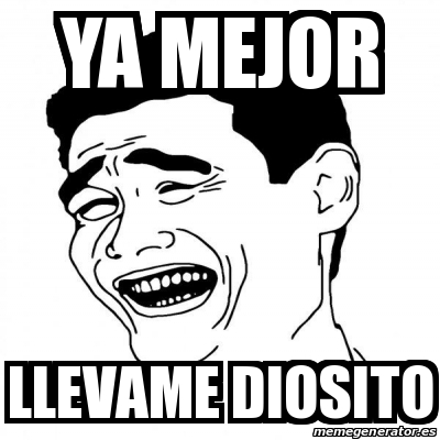 Meme Yao Ming Ya Mejor Llevame Diosito