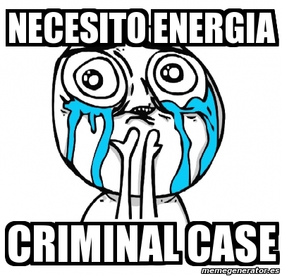 Meme Personalizado Necesito Energia Criminal Case