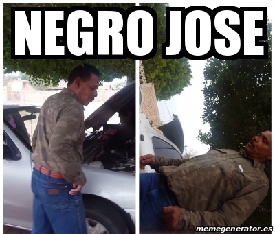 Meme Personalizado Negro Jose