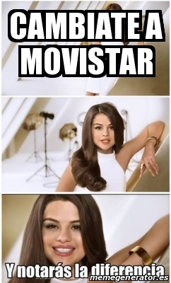 Meme Personalizado Cambiate A Movistar