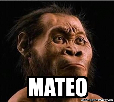 Meme Personalizado Mateo