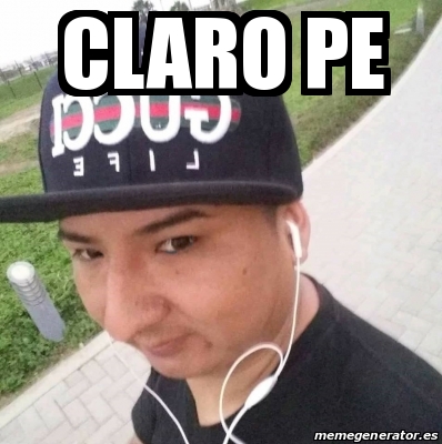 Meme Personalizado Claro Pe