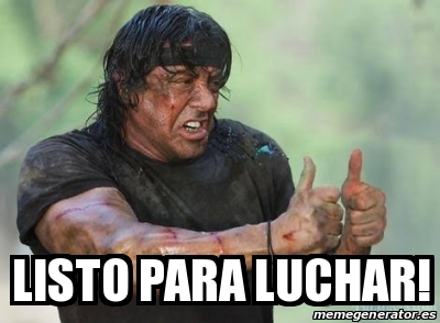 Meme Personalizado Listo Para Luchar 30810084