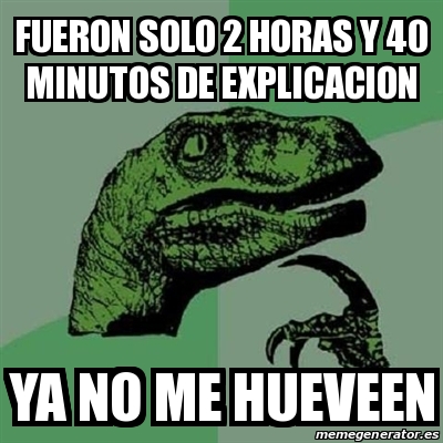 Meme Filosoraptor Fueron Solo Horas Y Minutos De Explicacion Ya