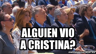 Meme Personalizado Alguien Vio A Cristina