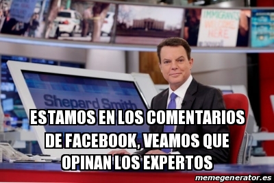 Meme Personalizado Estamos En Los Comentarios De Facebook Veamos Que