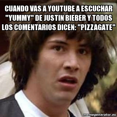 Meme Keanu Reeves Cuando Vas A Youtube A Escuchar Yummy De Justin