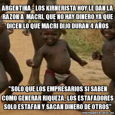 Meme I M Sexy And I Know It Argentina Los Kirnerista Hoy Le Dan La