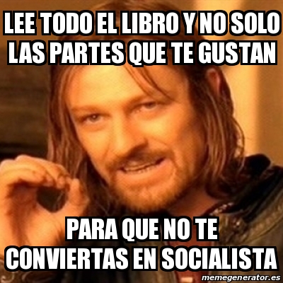 Meme Boromir Lee Todo El Libro Y No Solo Las Partes Que Te Gustan