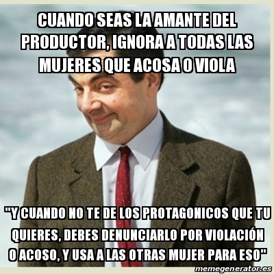 Meme Mr Bean Cuando Seas La Amante Del Productor Ignora A Todas Las