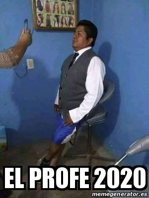 Meme Personalizado El Profe