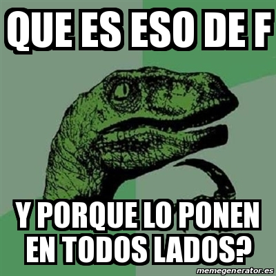 Meme Filosoraptor Que Es Eso De F Y Porque Lo Ponen En Todos Lados