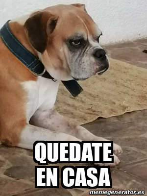 Meme Personalizado QUEDATE EN CASA 31677259