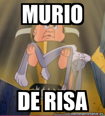 Meme Personalizado Murio De Risa