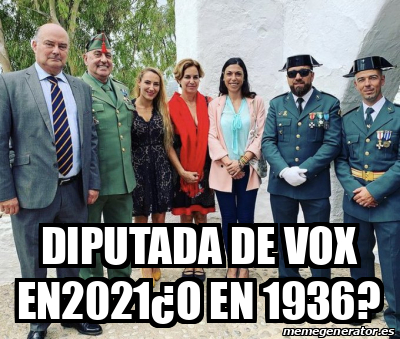 Meme Personalizado Diputada De Vox En2021o En 1936 32194798