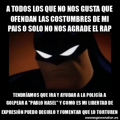 Meme Disapproving Batman A Todos Los Que No Nos Gusta Que Ofendan Las