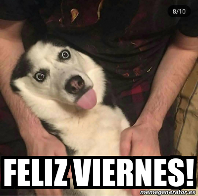 Meme Personalizado Feliz Viernes