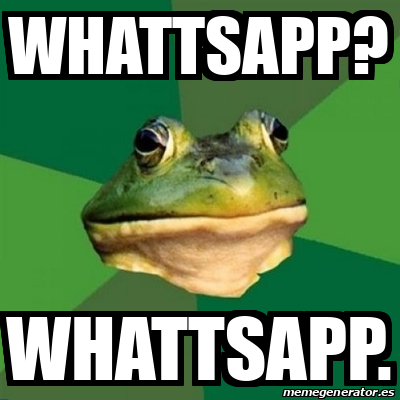 Meme Foul Bachelor Frog Whattsapp Whattsapp