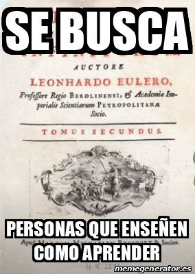 Meme Personalizado Se Busca Personas Que Ense En Como Aprender