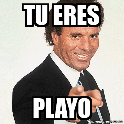 Meme Julio Iglesias Tu Eres Playo 32500247