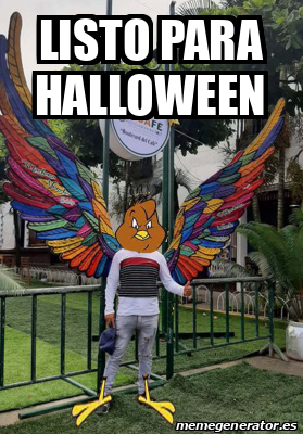 Meme Personalizado Listo Para Halloween