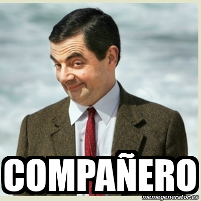 Meme Mr Bean Compa Ero