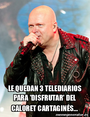 Meme Personalizado Le Quedan Telediarios Para Disfrutar Del