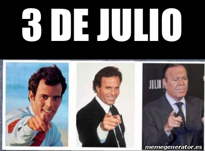 Meme Personalizado De Julio