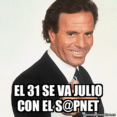 Meme Julio Iglesias EL 31 SE VA JULIO CON EL S PNET 33128152