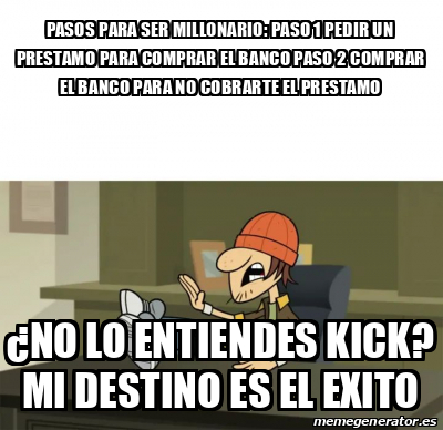 Meme Personalizado Pasos Para Ser Millonario Paso Pedir Un