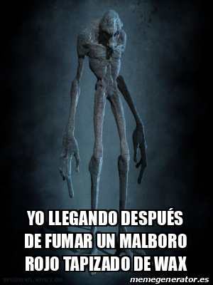 Meme Personalizado Yo Llegando Despu S De Fumar Un Malboro Rojo