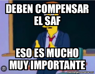 Meme Personalizado Deben Compensar El Saf Eso Es Mucho Muy Importante