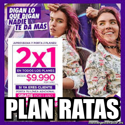 Meme Personalizado Plan Ratas 33174709